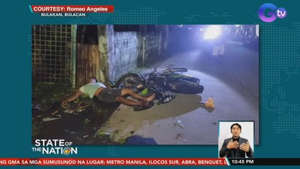 Magkaangkas sa motorsiklo, sugatan matapos tumilapon | SONA