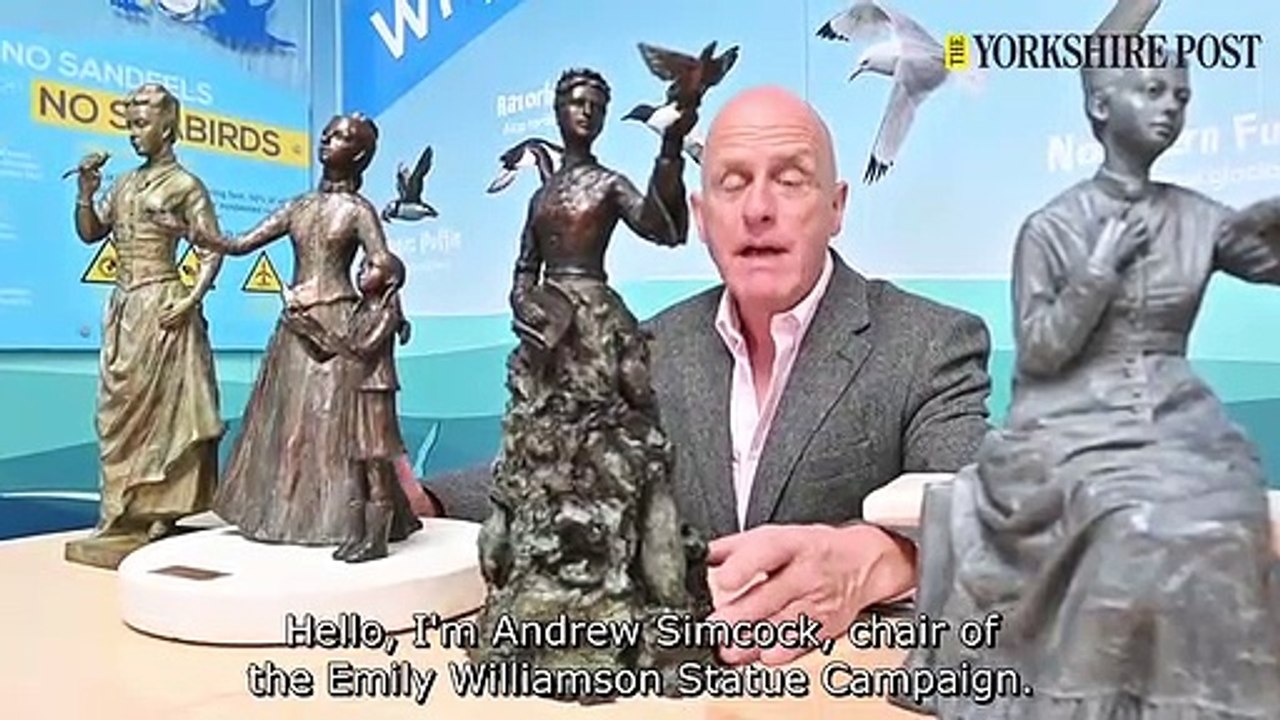 Emily Williamson Statue at Bempton Cliffs