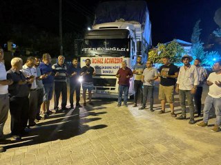 Minik Betül engelli maaşını yangın bölgesine bağışladı