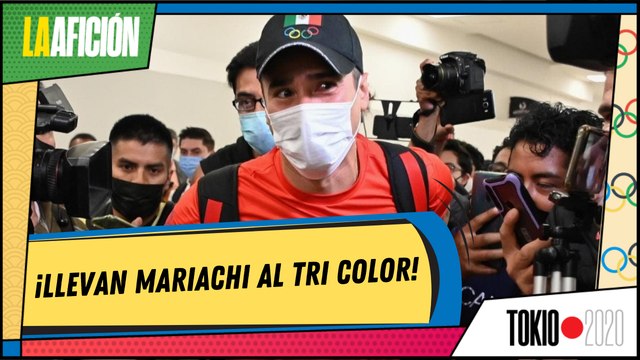 Reciben con mariachis a la Selección Mexicana por el bronce en los Juegos Olímpicos de Tokio 2020