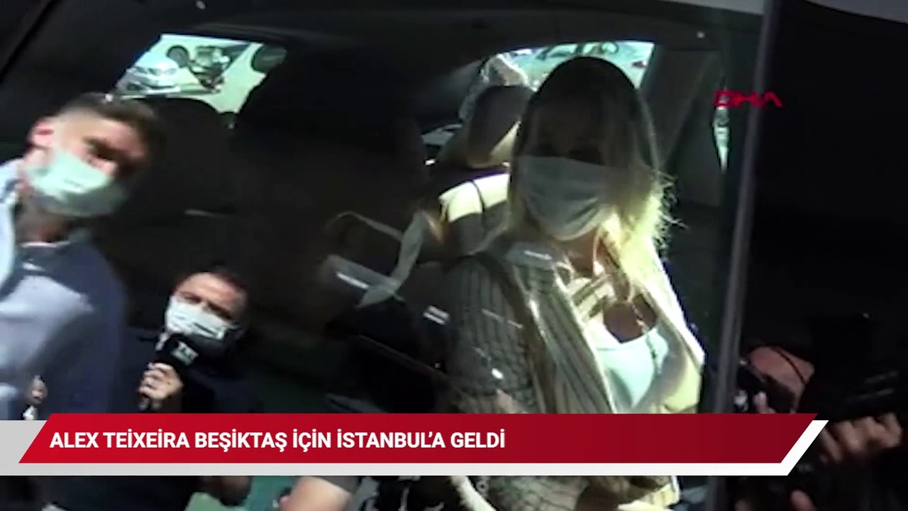 Alex Teixeira, Beşiktaş için İstanbul'a geldi