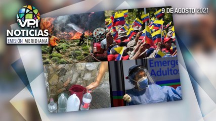 Noticias VPItv Emisión Meridiana - Lunes 09 de Agosto