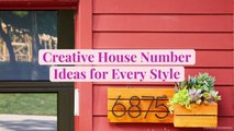 Creative House Number Ideas for Every Style