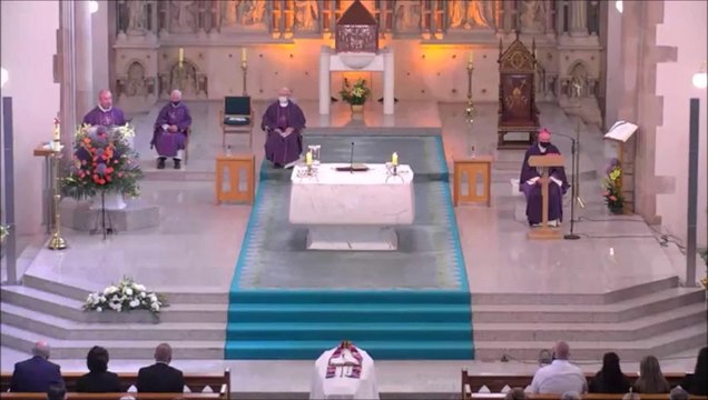Pioneering priest Father Neal Carlin laid to rest