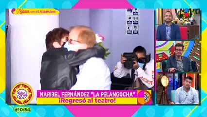 La Pelangocha regresa a escenarios tras cateterismo al que fue sometida