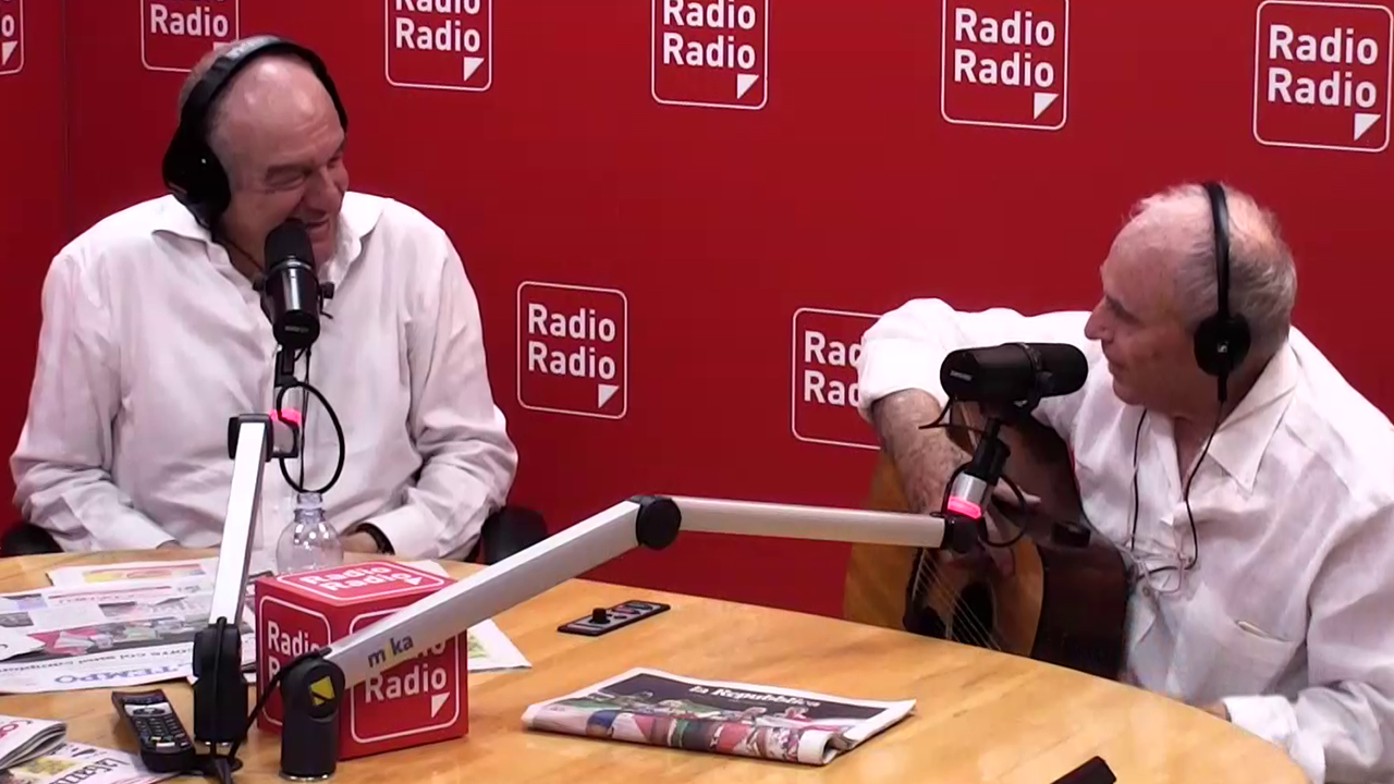 Video Edoardo Vianello in diretta con Enrico Michetti ? Lo show tra musica dal vivo, ricordi del passato e idee per il futuro di Roma
