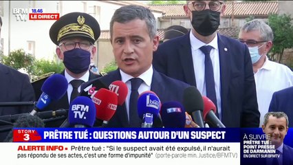 Gérald Darmanin: "S'en prendre à un homme d'Église, c'est toujours s'en prendre à l'âme de la France"