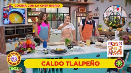 Receta para preparar delicioso caldo tlalpeño