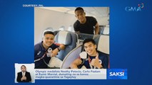 Olympic medalists Nesthy Petecio, Carlo Paalam at Eumir Marcial, dumating na sa bansa; magka-quarantine sa Tagaytay | Saksi