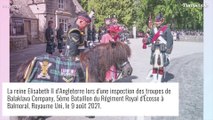 Elizabeth II - Premier été à Balmoral sans Philip : elle garde le sourire, grâce à un drôle de poney !