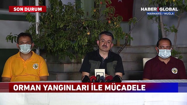 Tarım ve Orman Bakanı Pakdemirli orman yangınlarına ilişkin önemli açıklamalarda bulundu