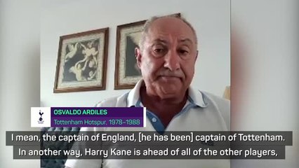 Ardiles hoping Kane stays at Spurs for a 'long time'