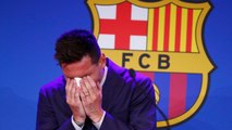 Image of the day: Lionel Messi bids tearful goodbye to Barcelona