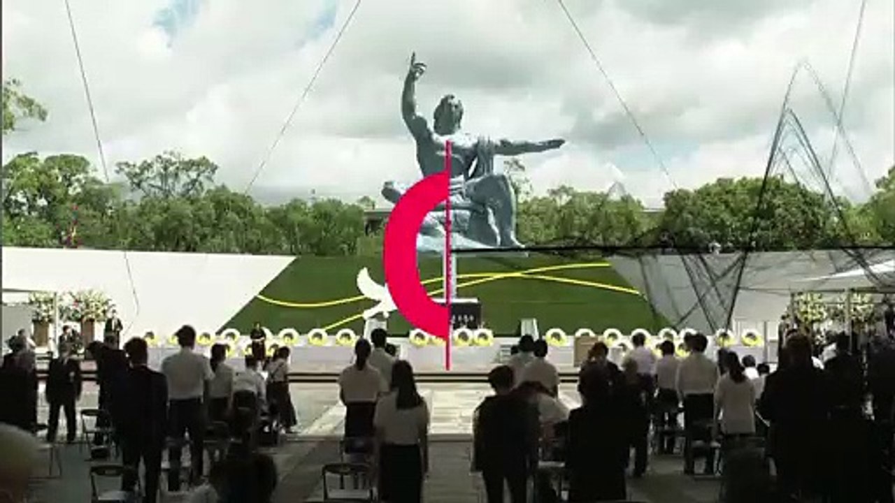 Japonya'nın Nagazaki kentine atom bombası atılmasının 76. yıl dönümü