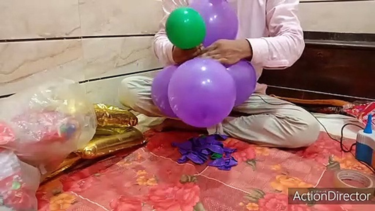 Birthday  balloon decorations