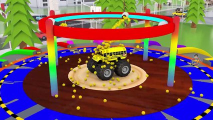 Descargar video: Color Change Street Vehicles Game _ Soccer Balls Street Vehicles Cars Trucks Parking Games 3D Videos