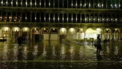 Venecia se inunda por sexta vez en verano