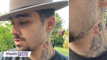 Zayn Malik's New Face Tattoo CONFUSES Fans!
