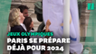À trois ans des JO, le drapeau olympique flotte déjà sur Paris