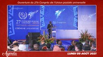 Agenda de la semaine du 09 au 14 Août 2021-Ouverture du 27ème congrès de l’Union Postale Universelle à Abidjan