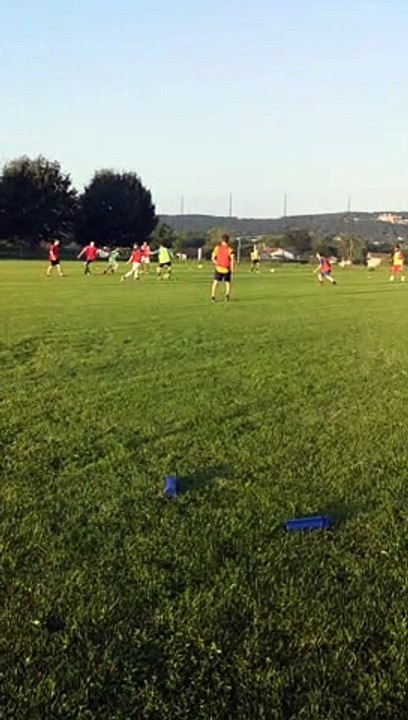 Reprise entrainement   avec le fils préféré de notre secrétaire ....merci stephane