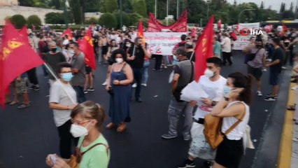 - Yunanistan’daki orman yangınları hükümet karşıtı protestoya neden oldu