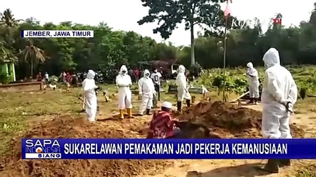 Salut! Sukarelawan Pemakaman Jenazah Corona Jadi Pekerja Kemanusiaan