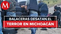 Enfrentamientos cumplen 8 días en Michoacan