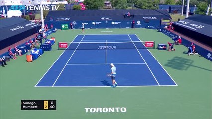 Toronto - Ugo Humbert se débarrasse de Lorenzo Sonego