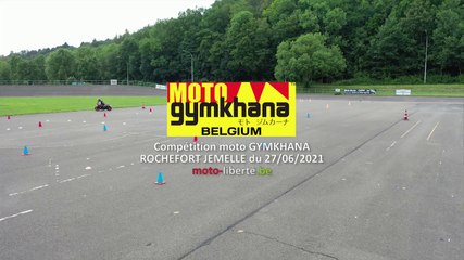 Compétition Moto-Gymkhana Belgium 2021