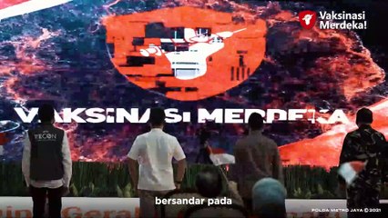 Program Vaksinasi Merdeka Polda Metro Jaya