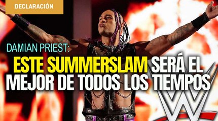 Ojalá Undertaker volviera en SummerSlam, le dejaría golpearme: Damian Priest