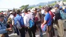Manifestantes bloquearon el paso de Bomberos Voluntarios