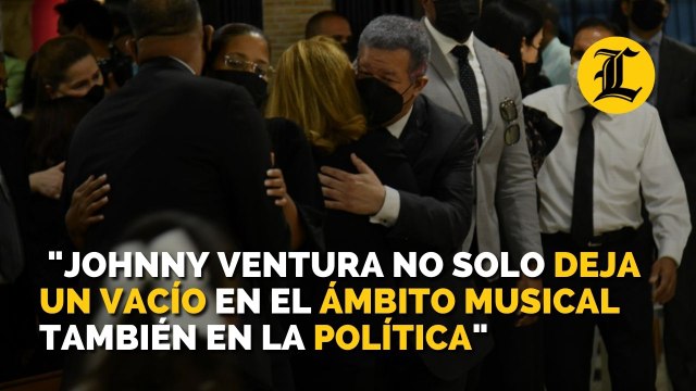 Leonel Fernández: Johnny Ventura no solo deja un vacío en el ámbito musical también en la política