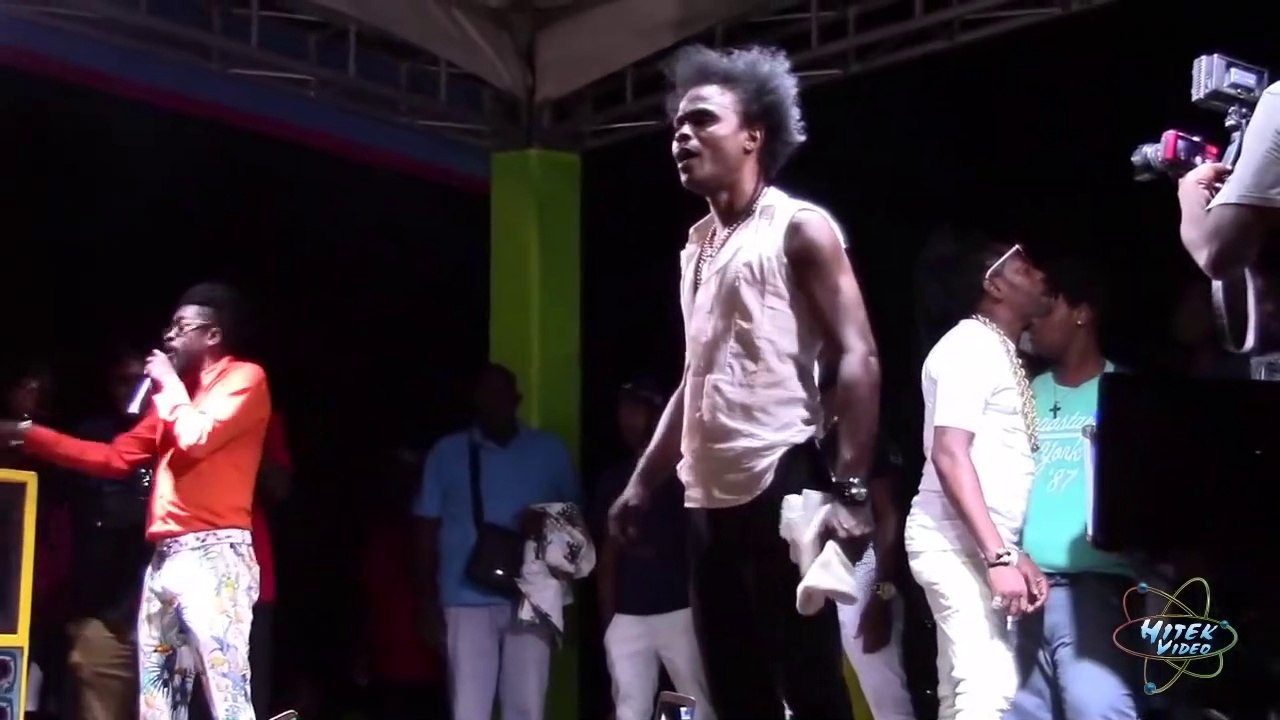 beenie man & ghost  at  Seaview Garden