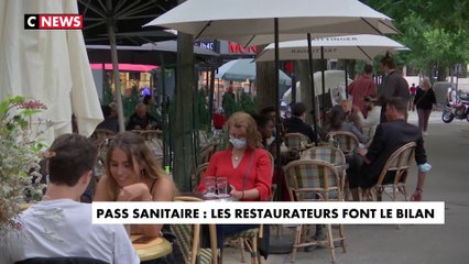 Pass sanitaire : les restaurateurs font le bilan