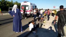 Uşak'ta otobüs şarampole yuvarlandı: 30 yaralı