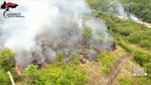 İtalya'da orman yangını başlatan kişi yakalandı