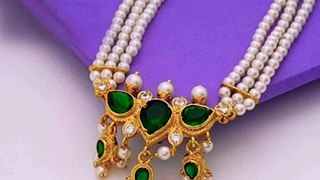 पारंपरिक मराठमोळी मोत्याचे दागिने  खरेदी करा घरबसल्या _ Pearl Jewellery For Sale