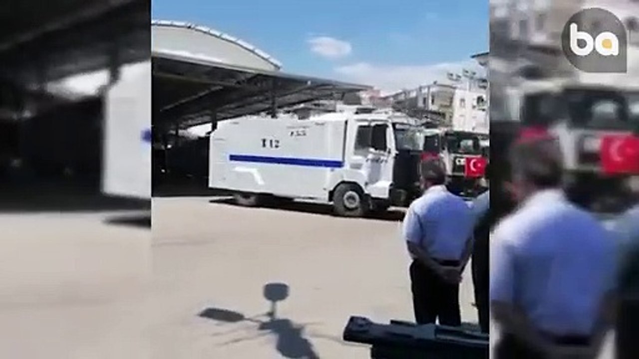 Ankara Çevik Kuvvet'e Manavgat'ta Çiçeklerle Uğurlama