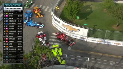 Indycar Series Nashville 2021 Crazy Insane Race Highlights