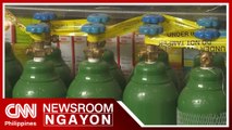 Supply ng oxygen tanks binabantayan din