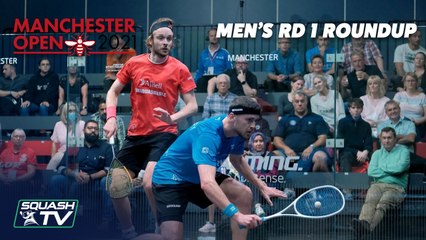 Squash: Manchester Open 2021 - Men's Round 1 Roundup