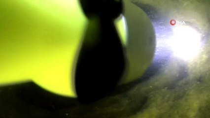 Van Gölü'nde su altı mağarası keşfedildi