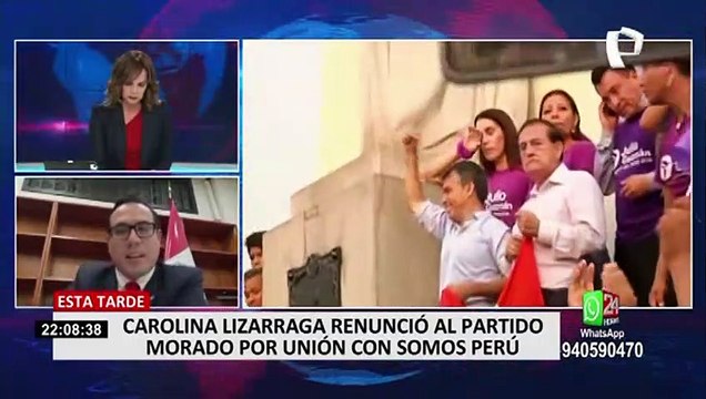 Vocero de Somos Perú: El voto de confianza se dará cuando sustenten debidamente las acciones concretas
