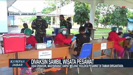 Seru! Habis Vaksin Bisa Wisata Pesawat di Lanud Suryadarma