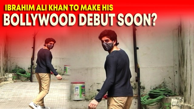 Saif Ali Khan's son Ibrahim Ali Khan spotted at Dharma office, star kid to make Bollywood debut soon?
