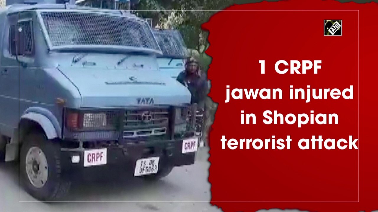 1 CRPF jawan injured in Shopian terrorist attack