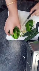 Simple  Garnish Ideas/ Plate Garnish with Vegetables by Wihufamily
