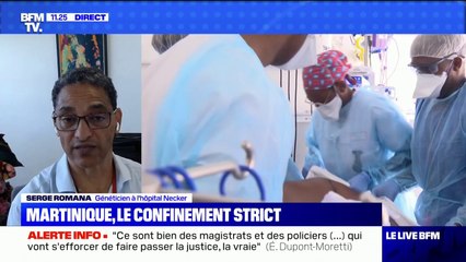 Serge Romana, généticien ultramarin à l'hôpital Necker sur le Covid-19: "Jamais je n'aurais pensé voir un tel désastre" aux Antilles
